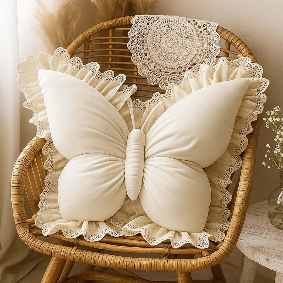 Luna Dream Butterfly Pillow