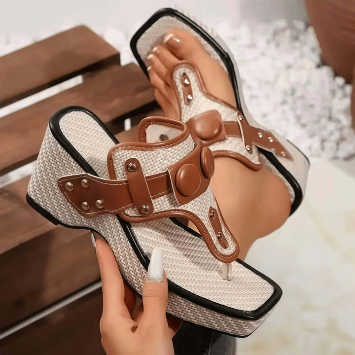 Maribel Resin Platform Slides