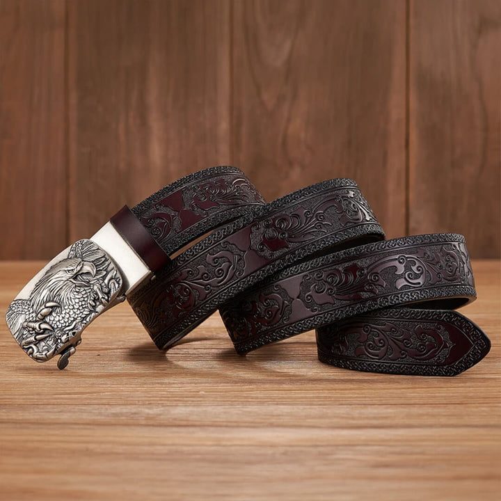 Ziven Eagle Cowhide Belt