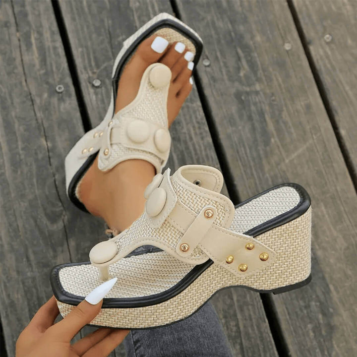 Maribel Resin Platform Slides