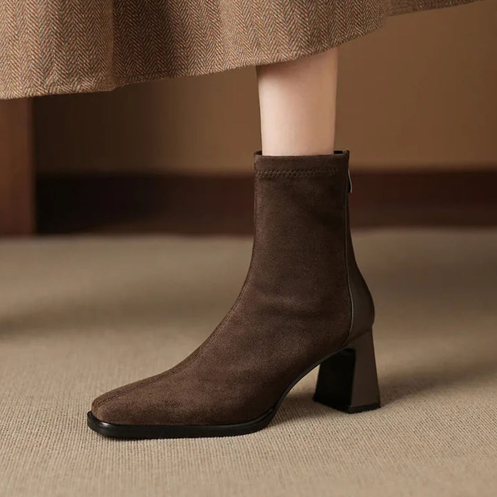 Selara Genuine Suede Boots