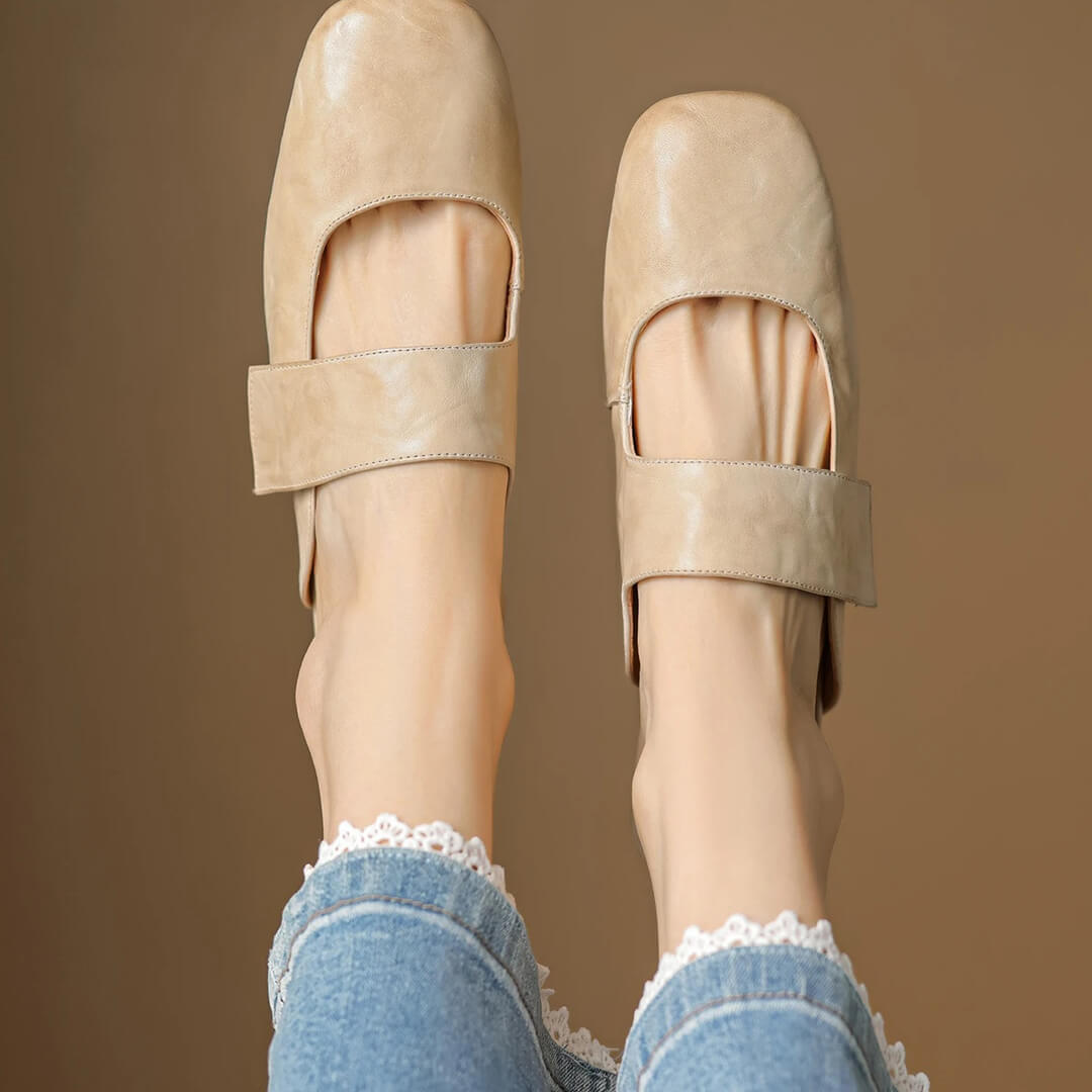Camira Genuine Leather Mules