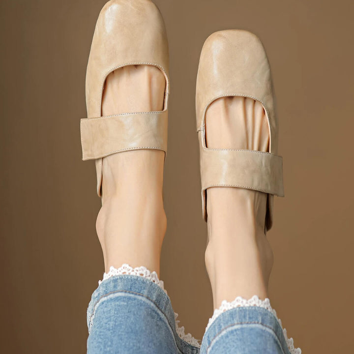 Camira Genuine Leather Mules