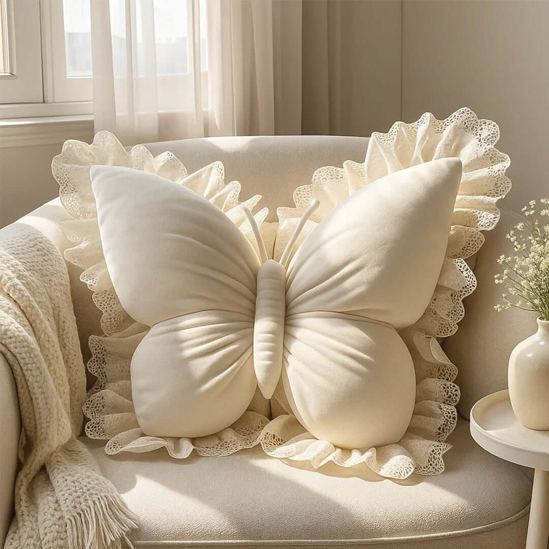 Luna Dream Butterfly Pillow