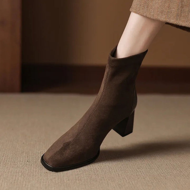 Selara Genuine Suede Boots