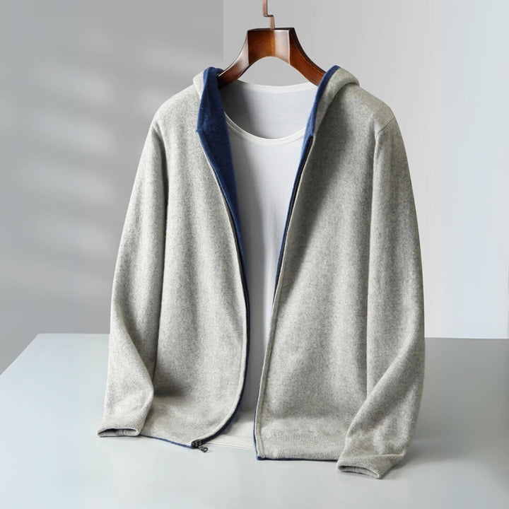 Orviano Cashmere Zip Hoodie