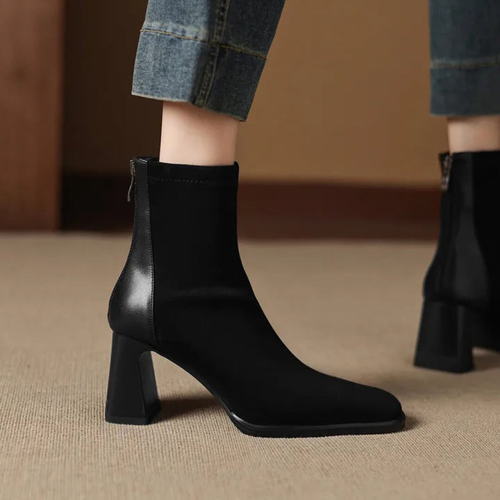 Selara Genuine Suede Boots