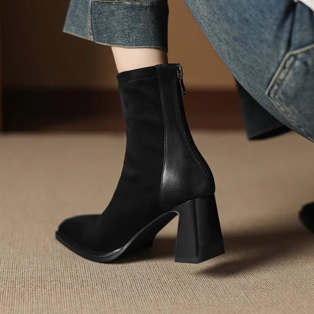 Selara Genuine Suede Boots
