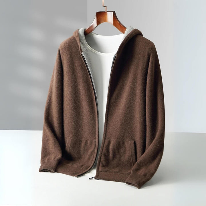 Orviano Cashmere Zip Hoodie
