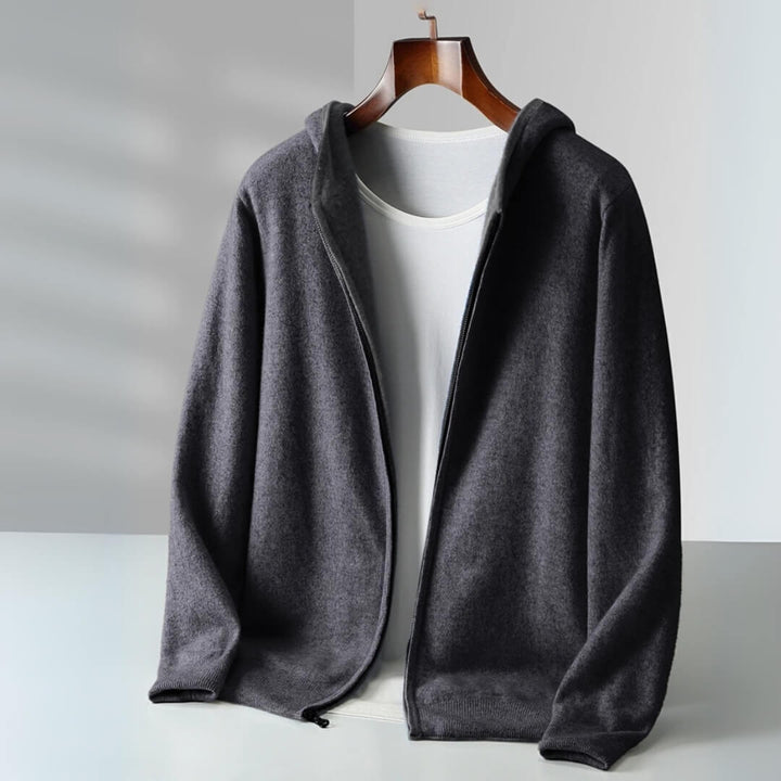 Orviano Cashmere Zip Hoodie