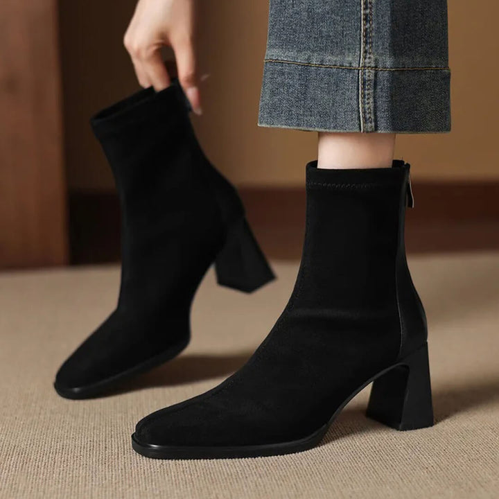 Selara Genuine Suede Boots