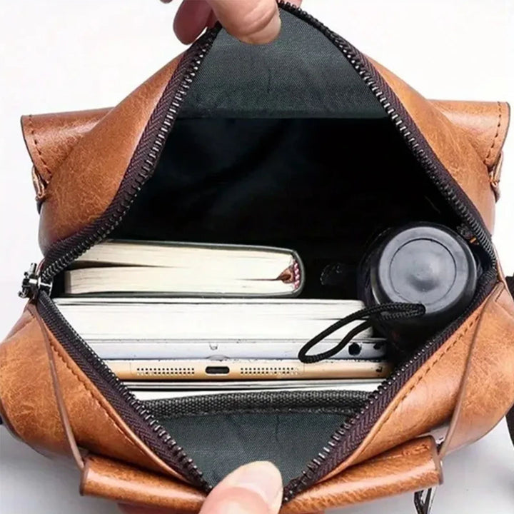 Lusso Leather Crossbody Bag