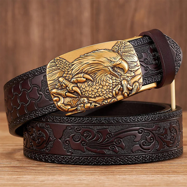 Ziven Eagle Cowhide Belt