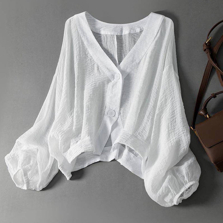 Sora Linen Blouse