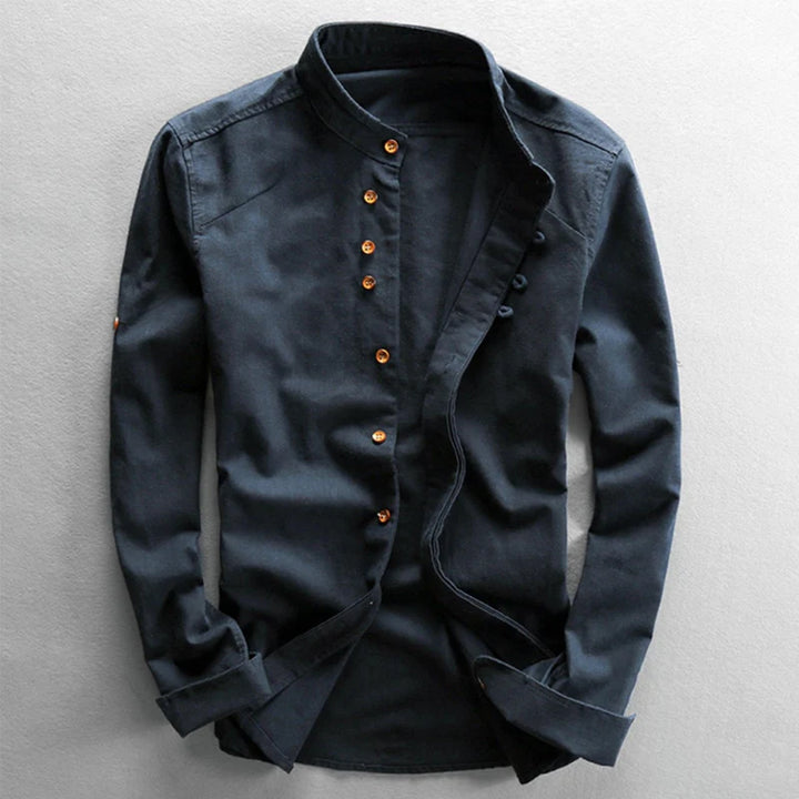 Haruki Linen Blend Japan Style Shirt