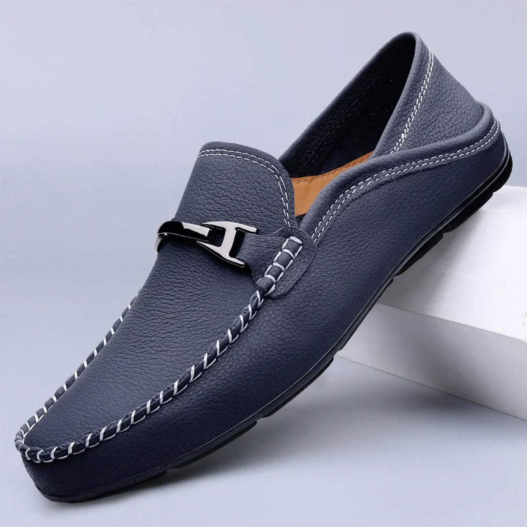 Alessio Leather Loafers