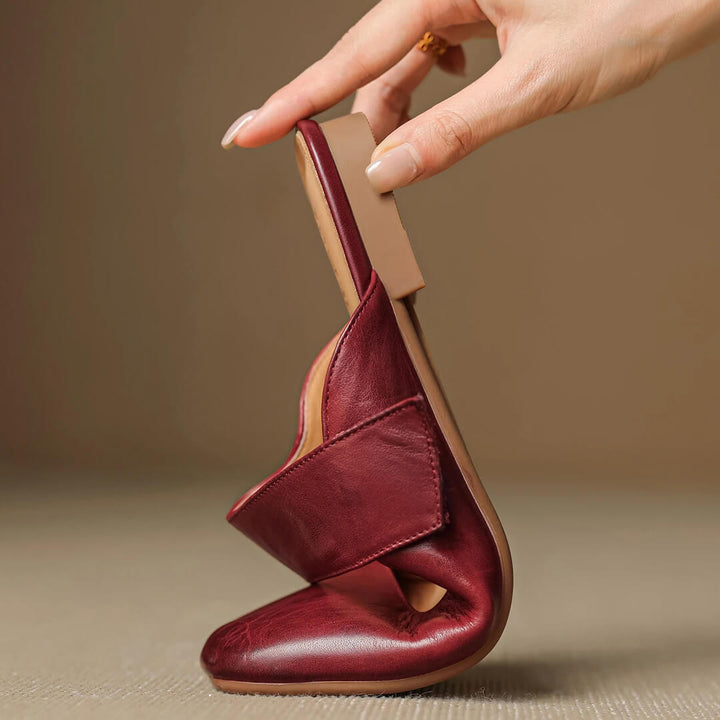 Camira Genuine Leather Mules