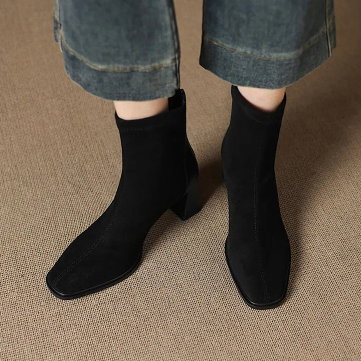 Selara Genuine Suede Boots