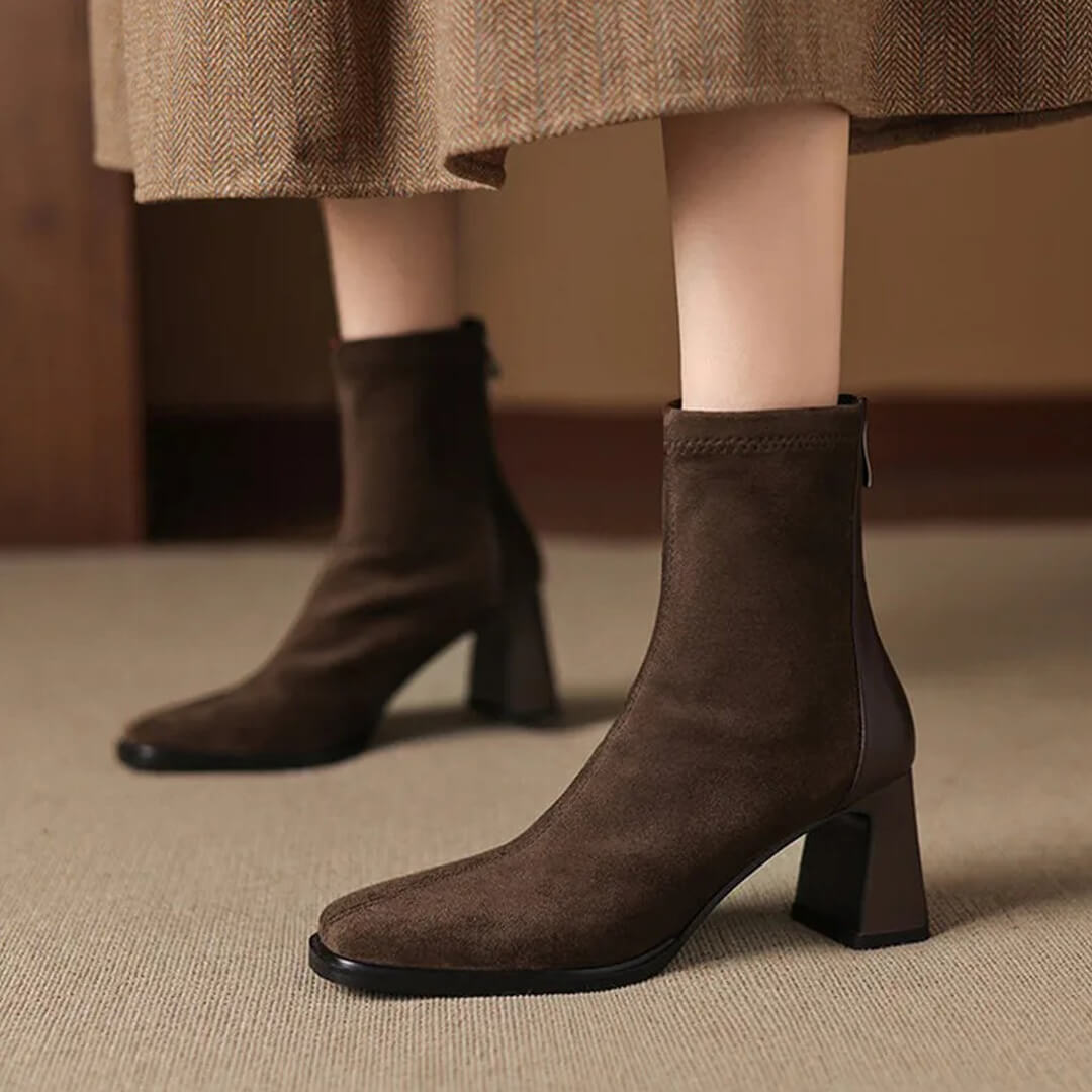 Selara Genuine Suede Boots