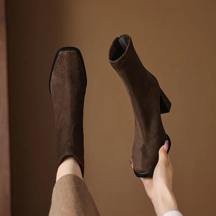 Selara Genuine Suede Boots
