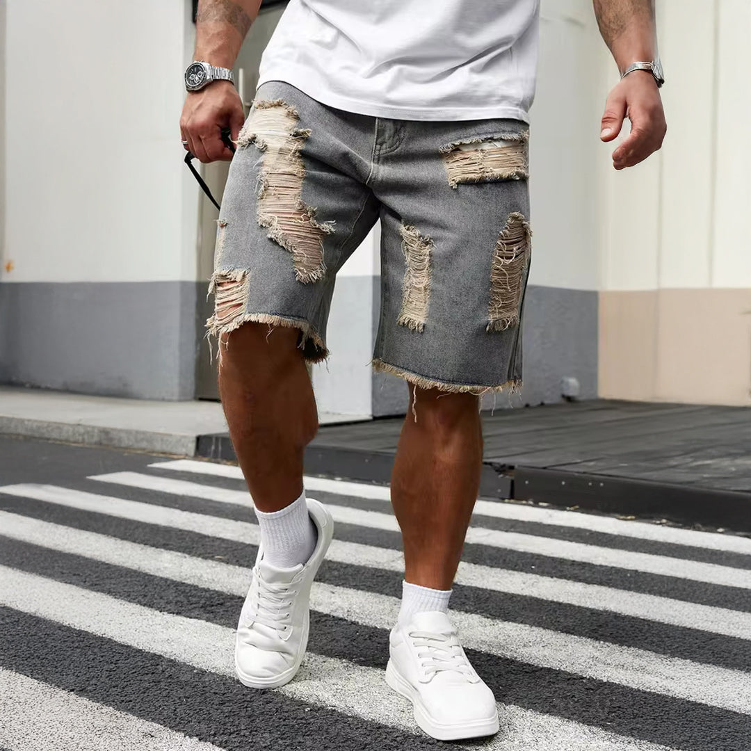 Vaxon Raw Cut Shorts