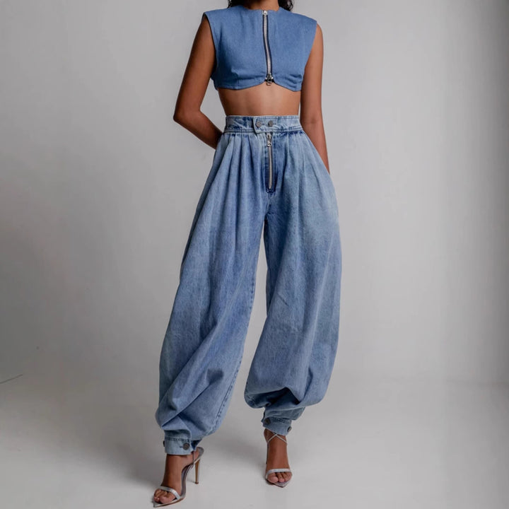Nova High Waist Balloon Jeans