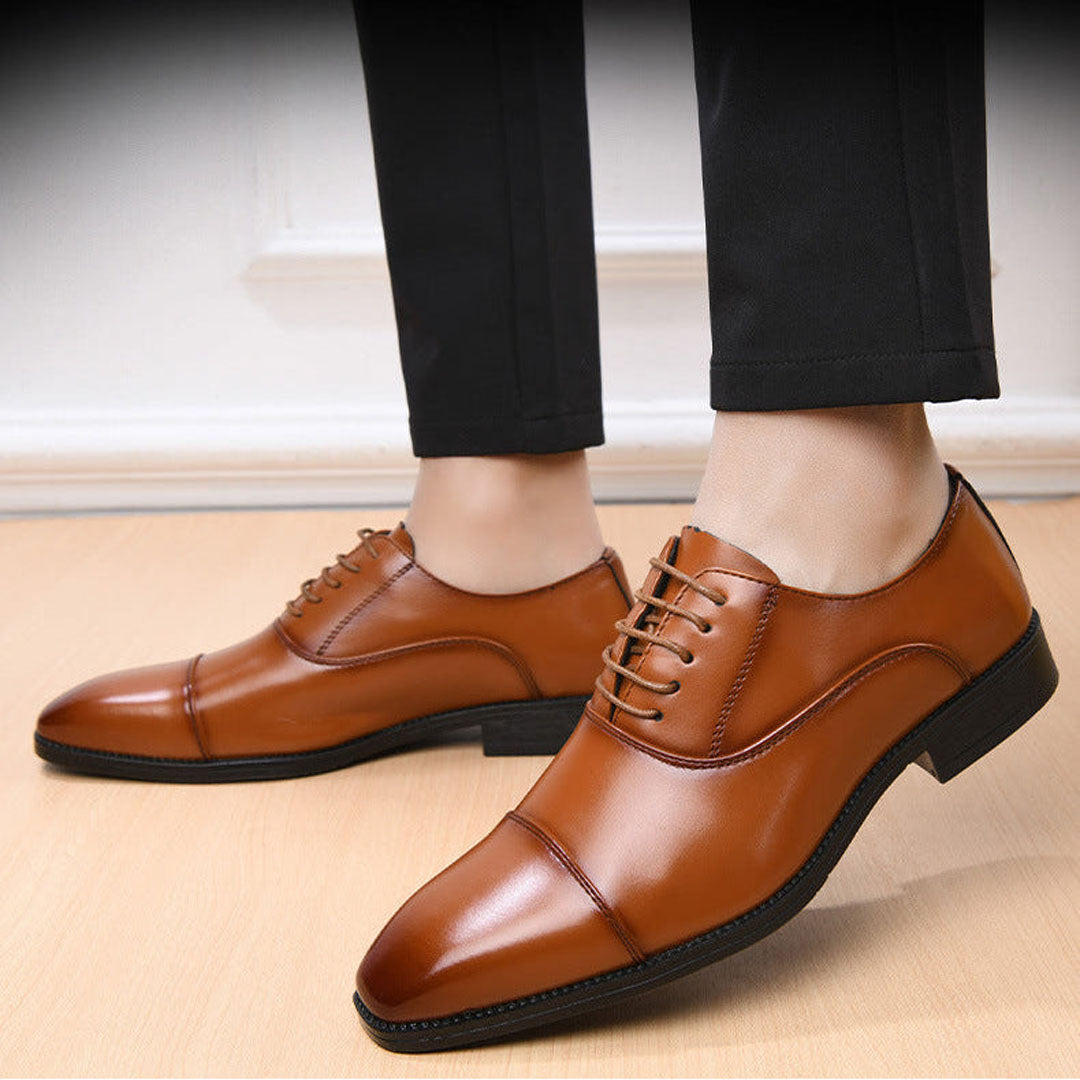 Brixton Leather Oxfords