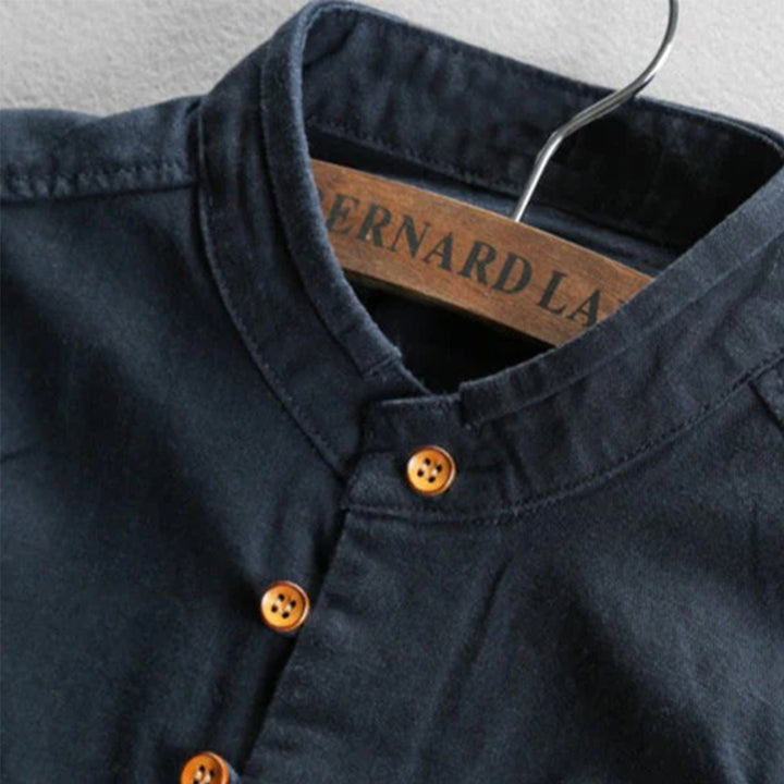 Haruki Linen Blend Japan Style Shirt