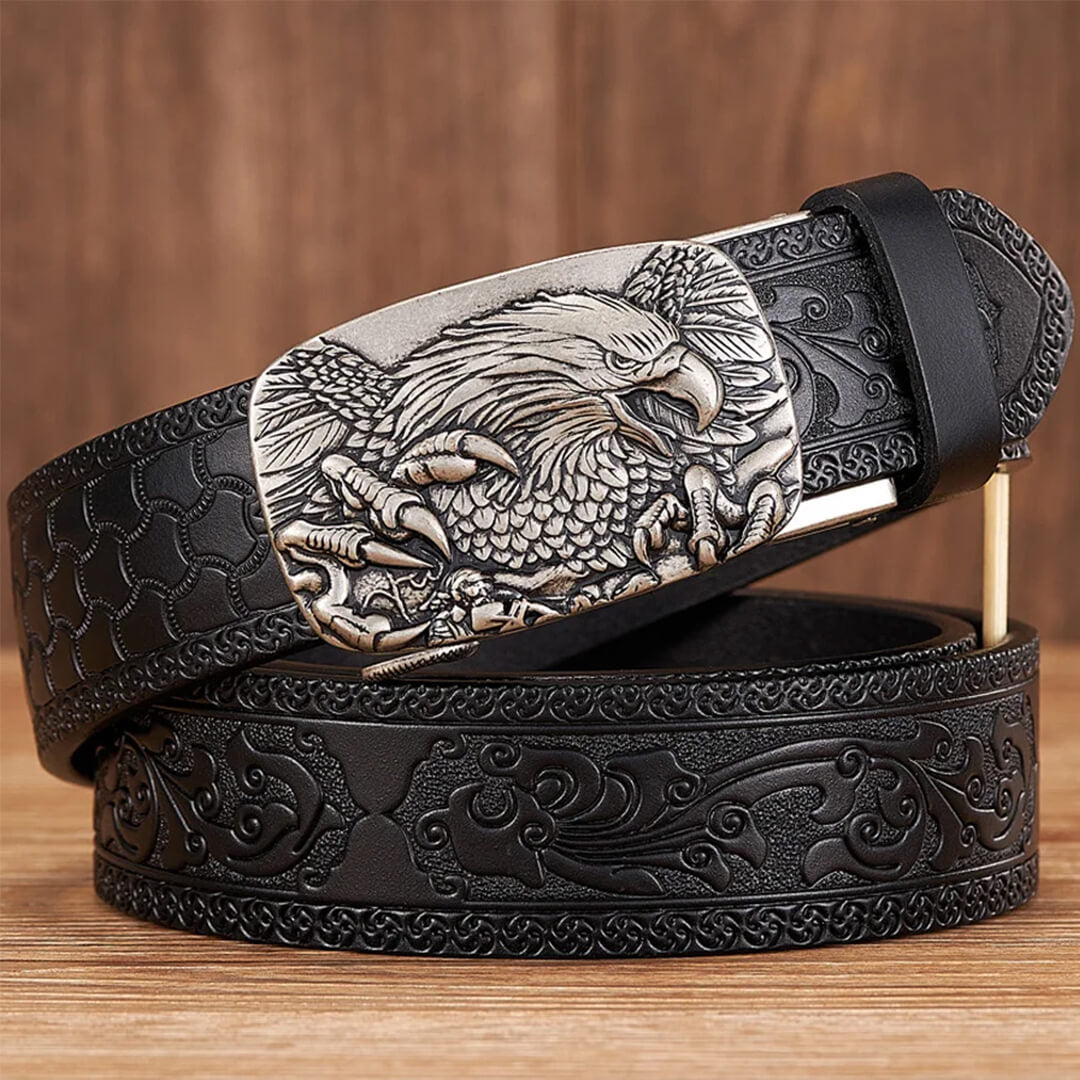 Ziven Eagle Cowhide Belt