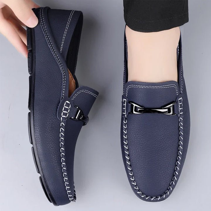 Alessio Leather Loafers