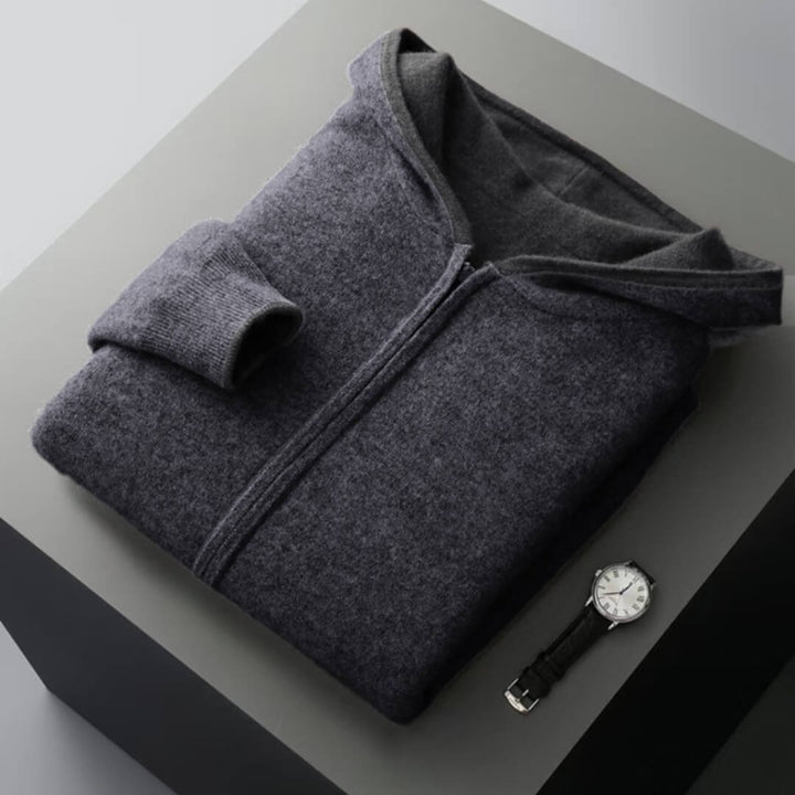 Orviano Cashmere Zip Hoodie