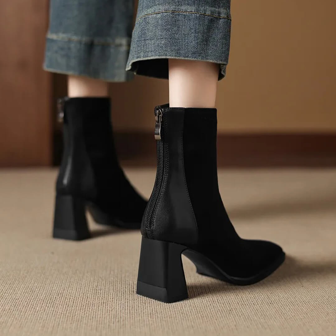 Selara Genuine Suede Boots