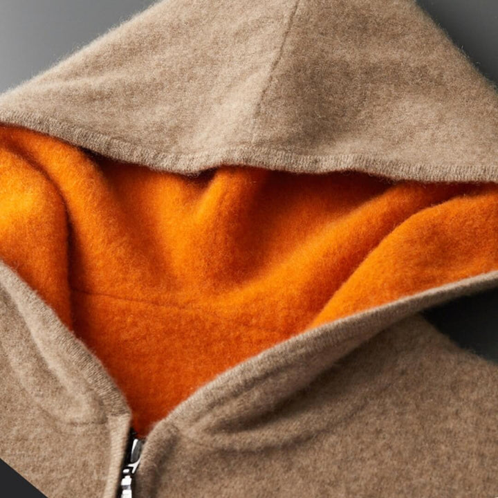 Orviano Cashmere Zip Hoodie