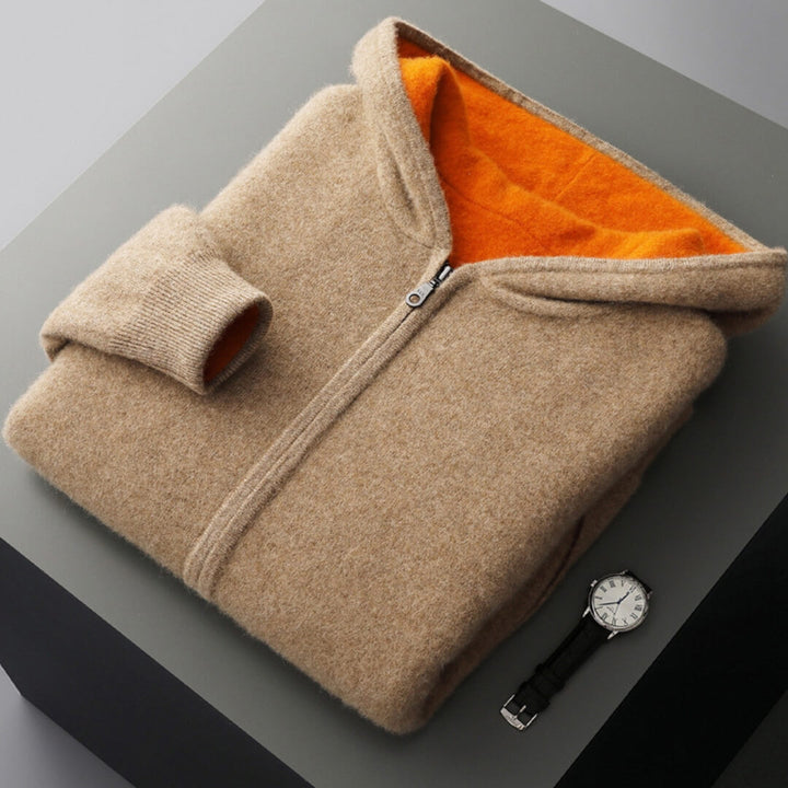 Orviano Cashmere Zip Hoodie
