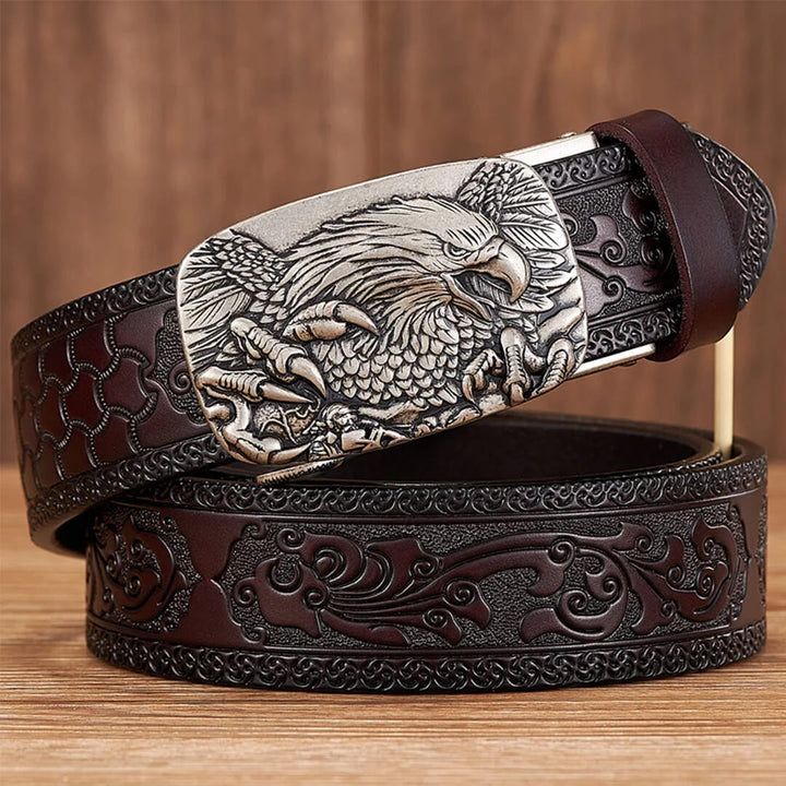 Ziven Eagle Cowhide Belt