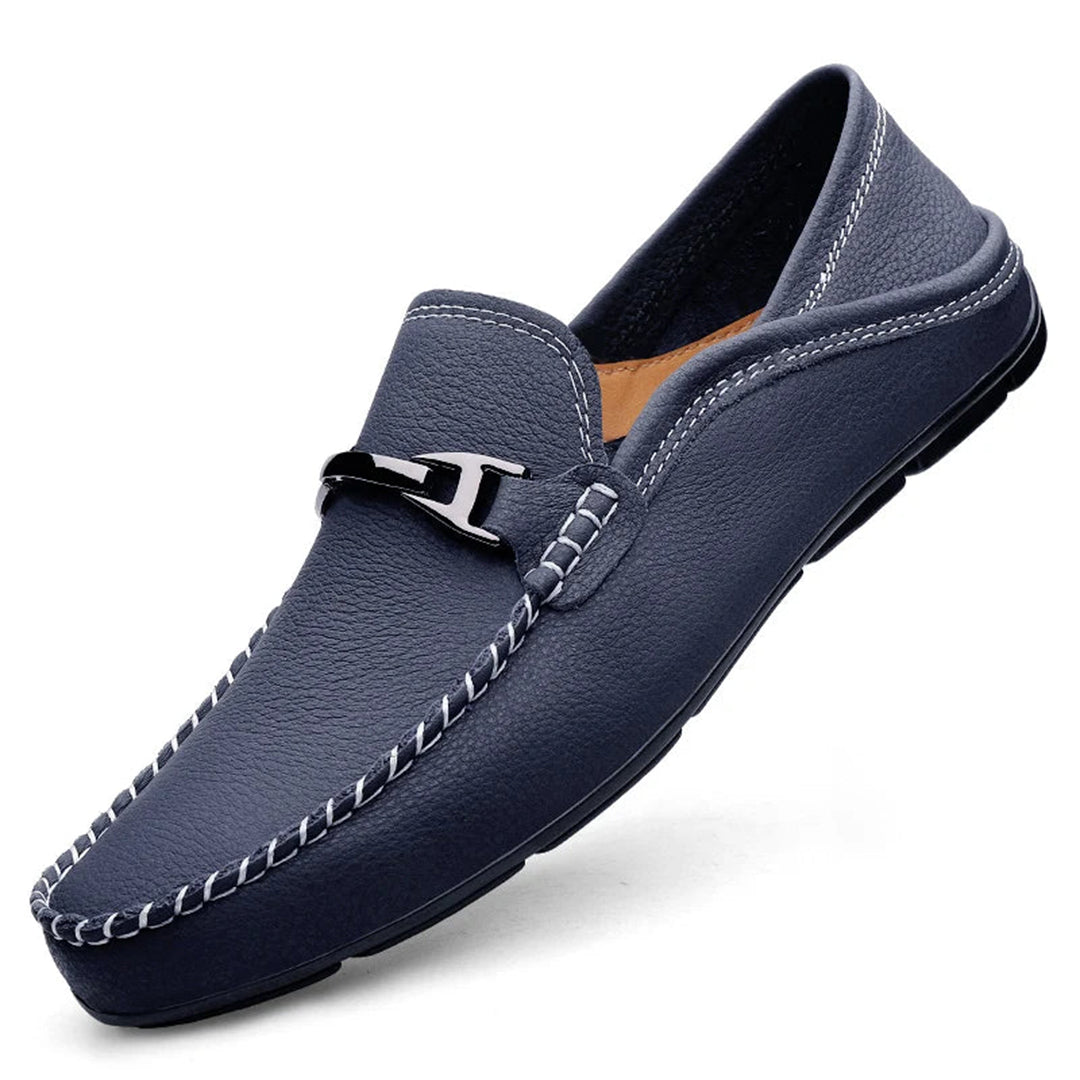 Alessio Leather Loafers