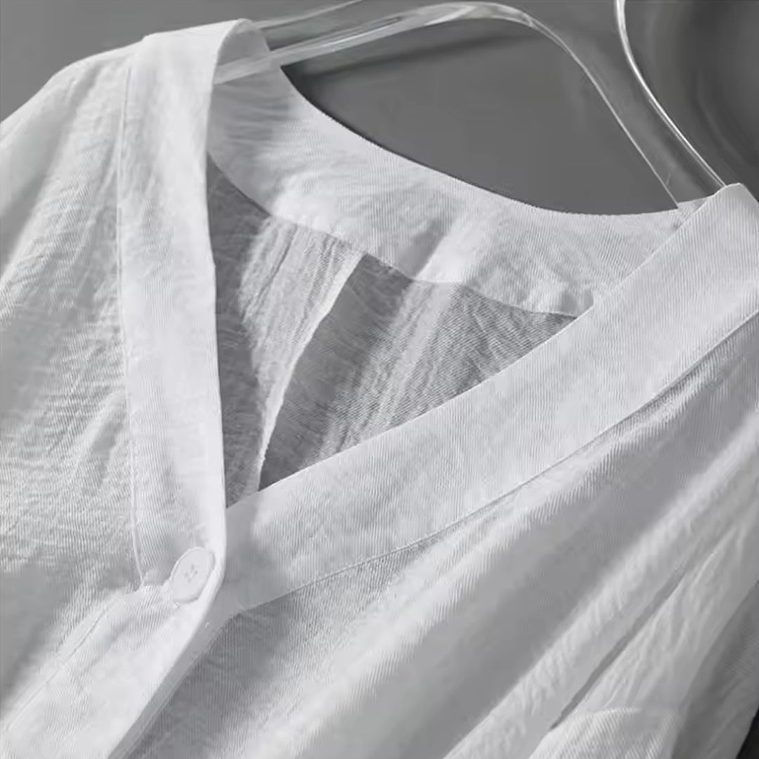 Sora Linen Blouse