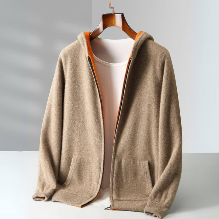 Orviano Cashmere Zip Hoodie