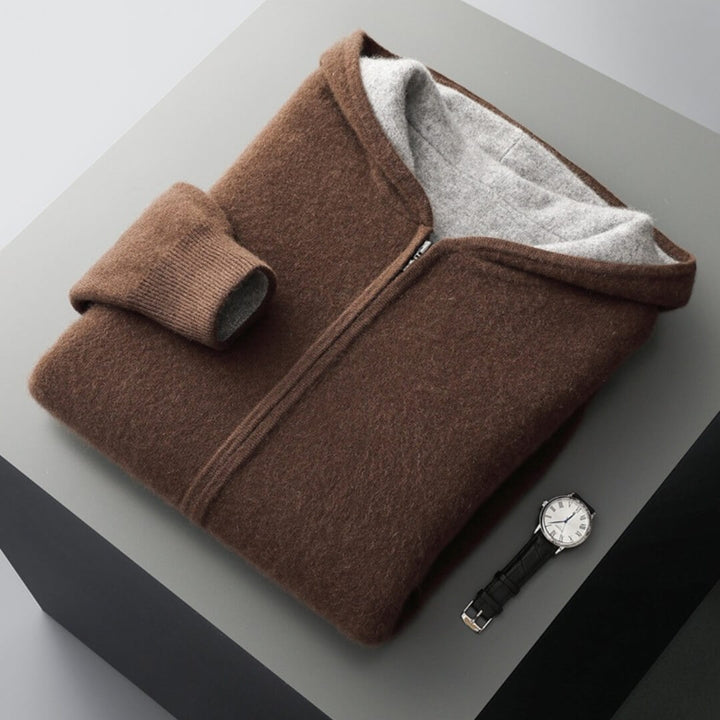 Orviano Cashmere Zip Hoodie