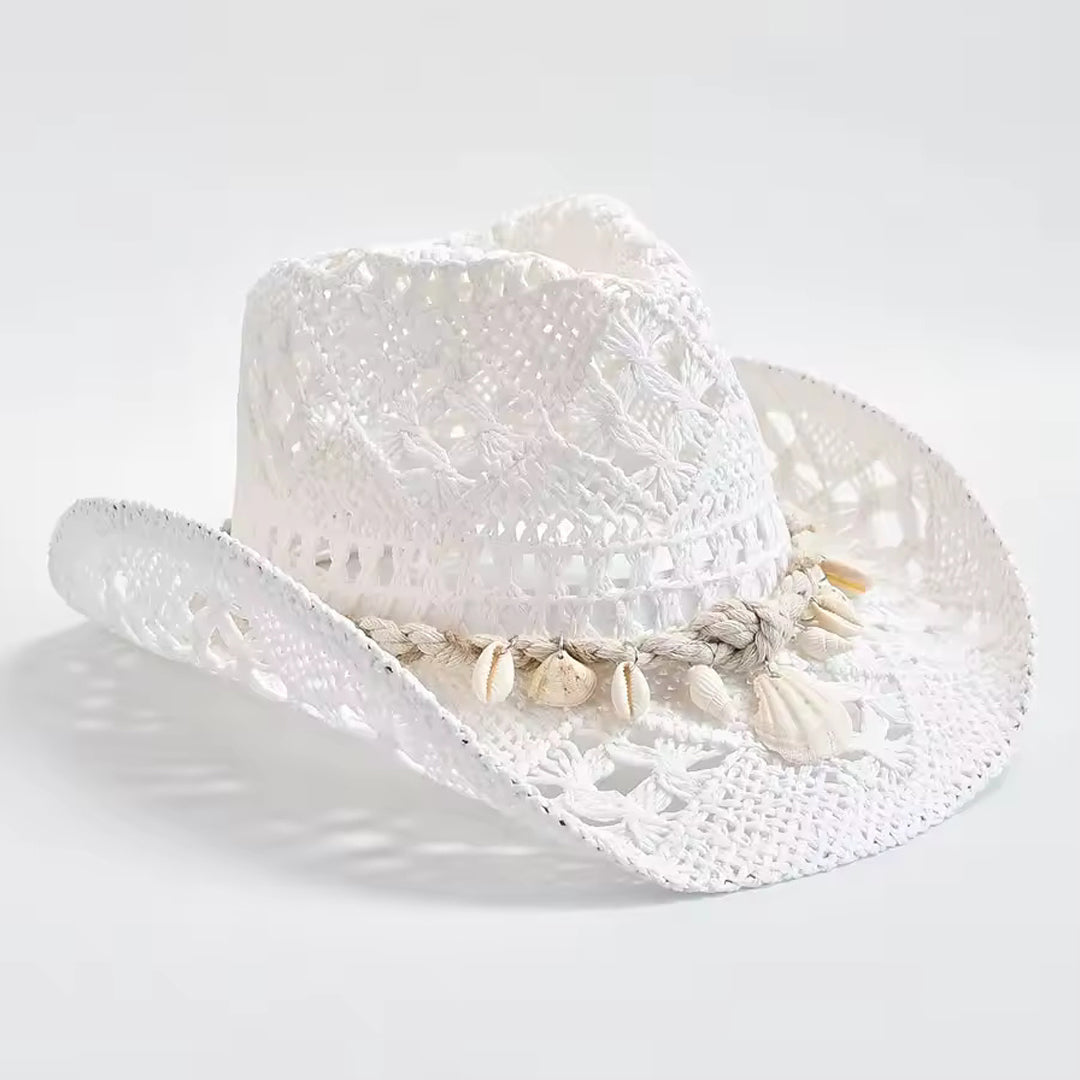 Bayline Seashell Straw Hat