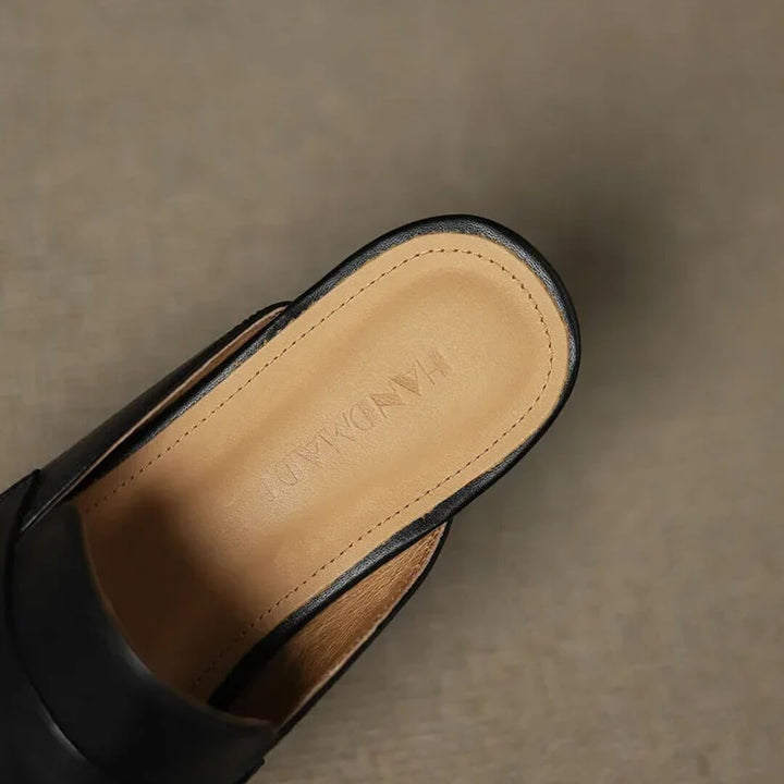 Maris Genuine Leather Mules