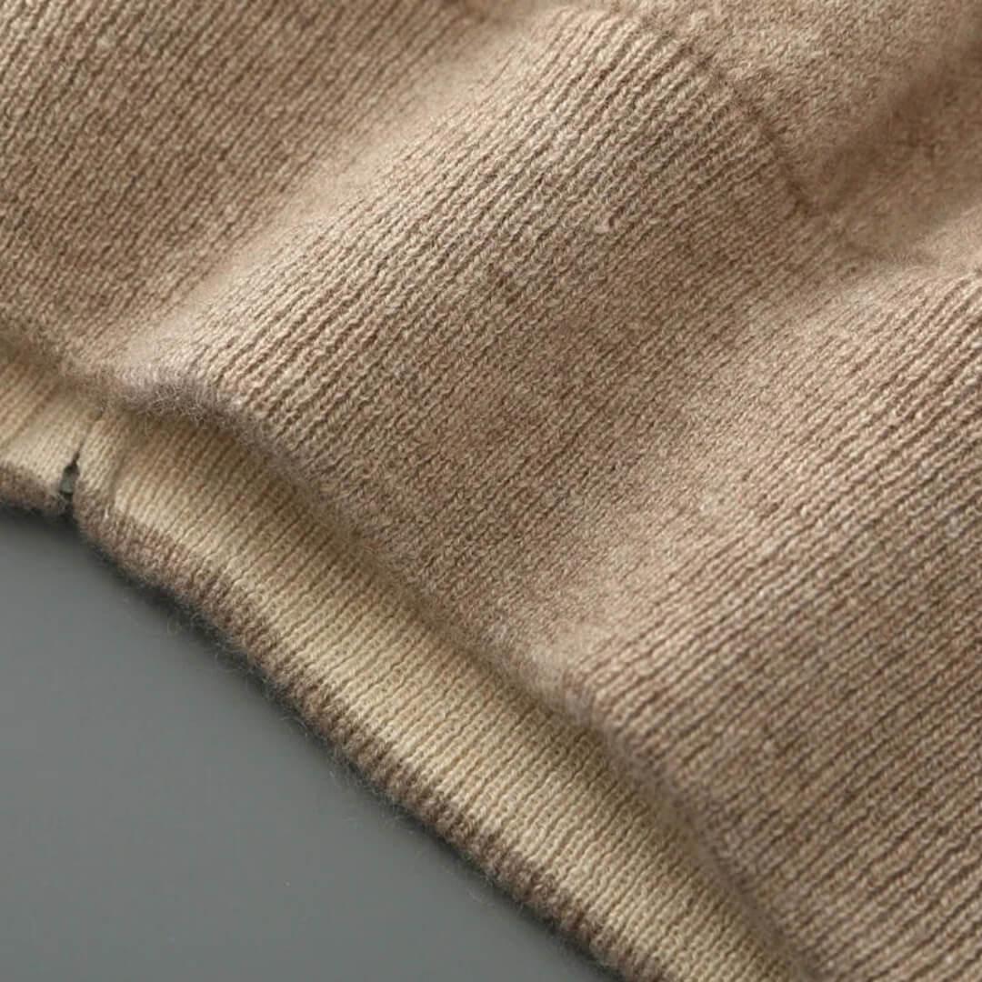 Corvino Cashmere Zip Cardigan