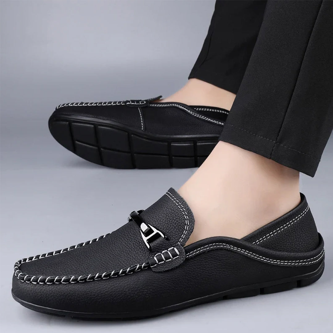 Alessio Leather Loafers