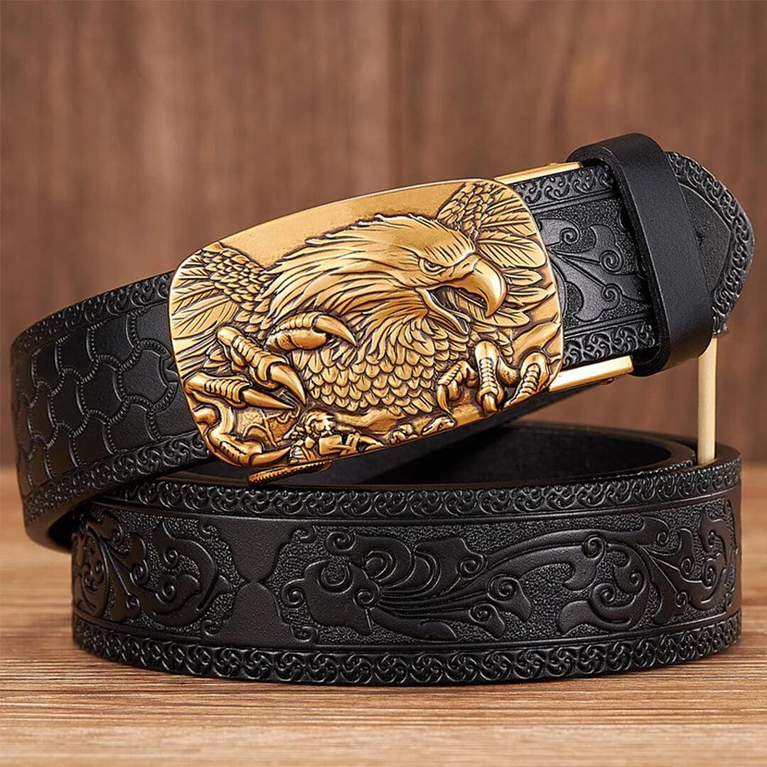 Ziven Eagle Cowhide Belt