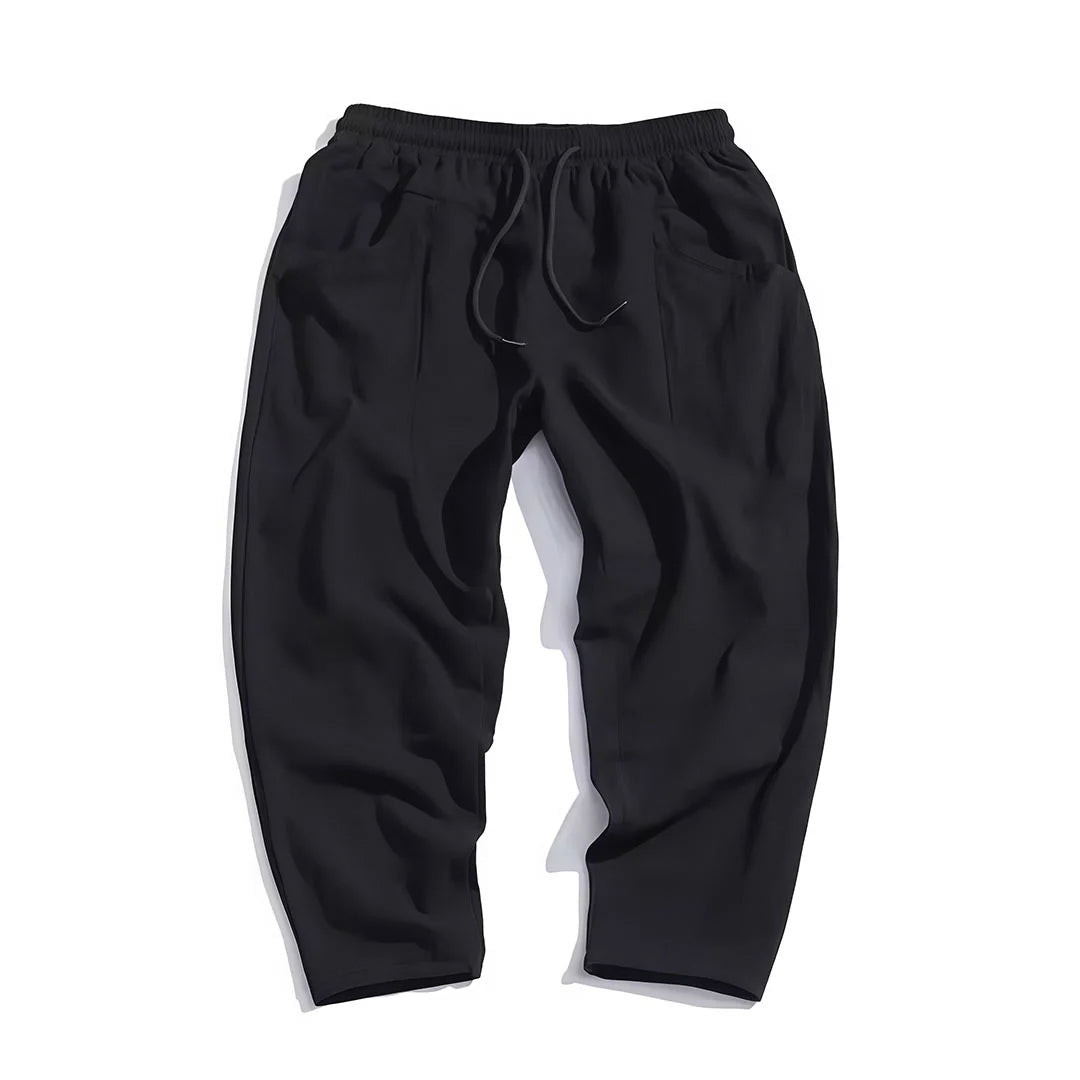 Kyoto Linen Blend Cropped Pants