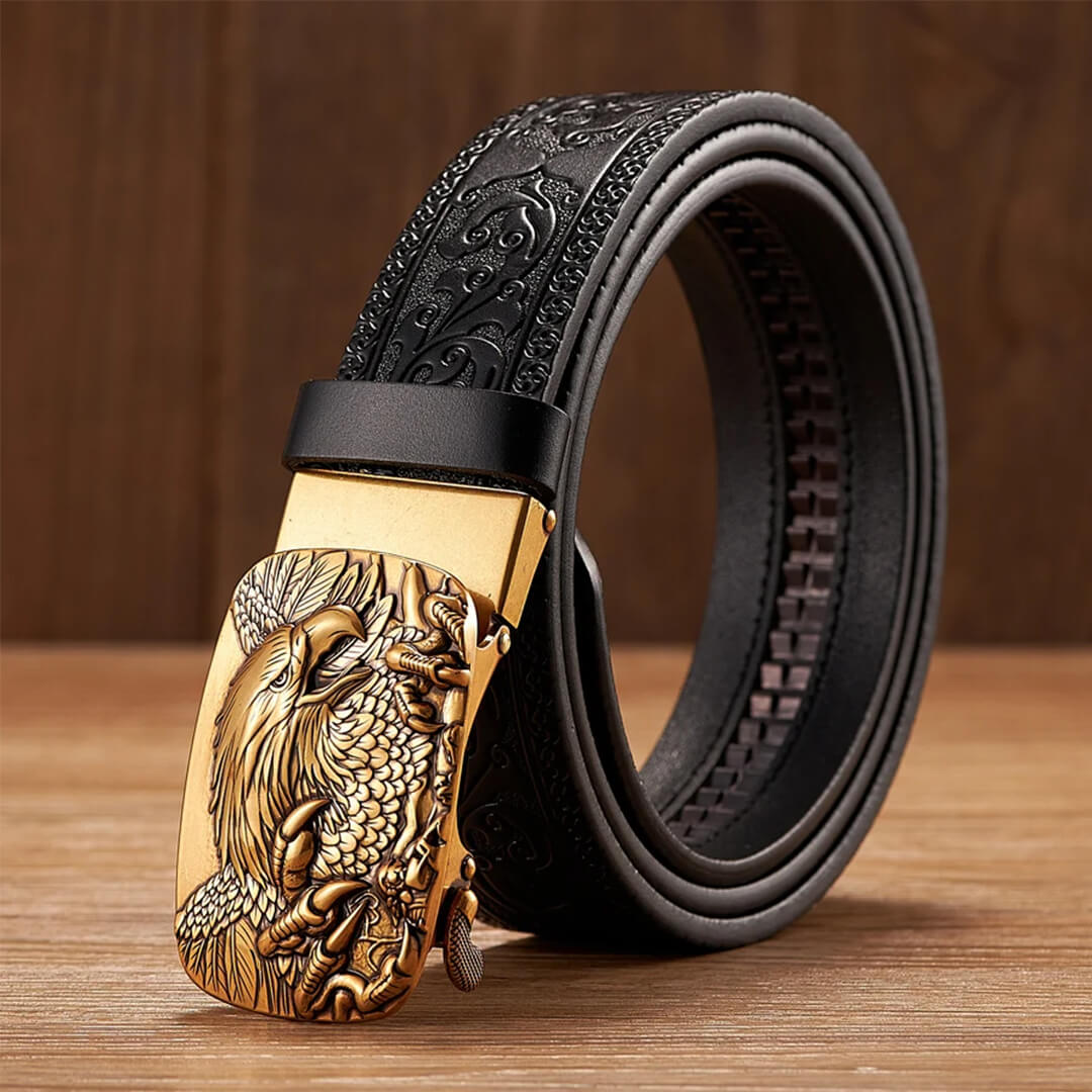Ziven Eagle Cowhide Belt