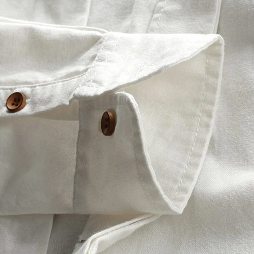 Haruki Linen Blend Japan Style Shirt