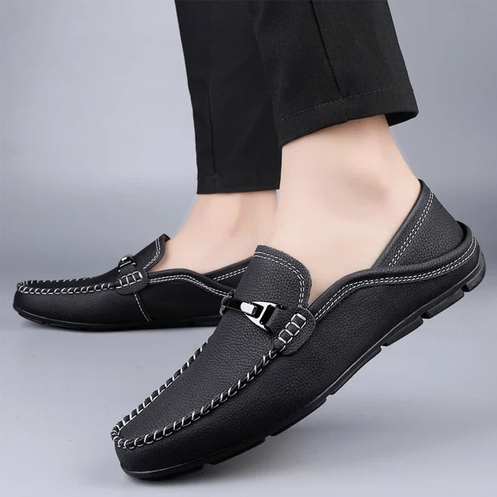 Alessio Leather Loafers