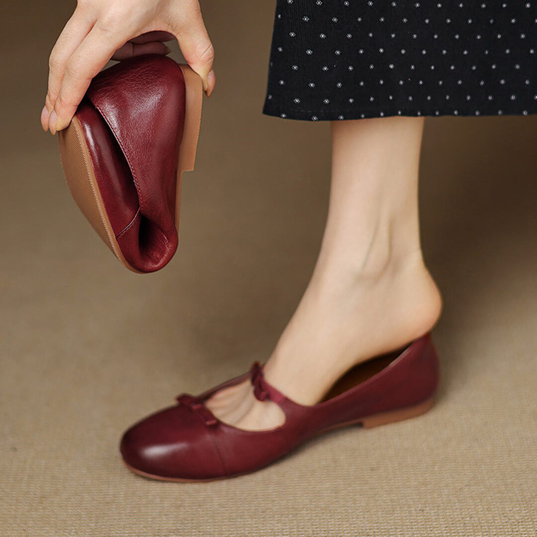 Sorelle Genuine Leather Flats