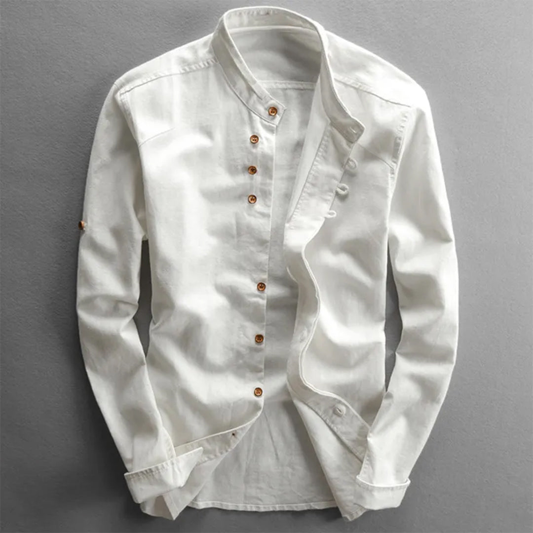 Haruki Linen Blend Japan Style Shirt